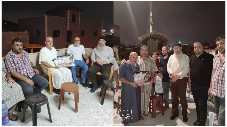 عائلتي الشهيد العجمي وابو خليل