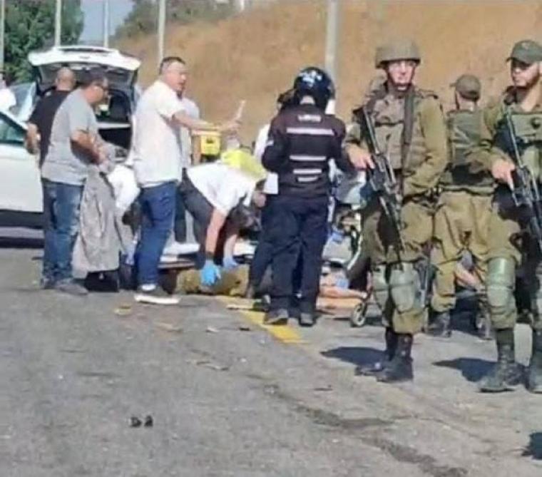 اصابة جندي اسرائيلي بعملية دهس- أرشيف