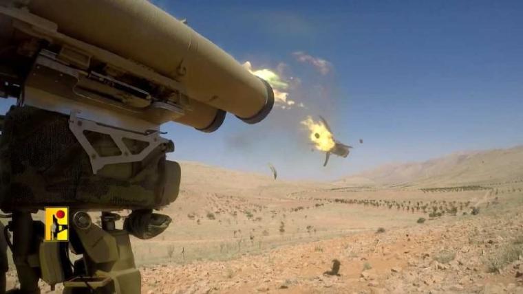 منظومة ثأر الله المزدوجة لصواريخ الكورنيت- حزب الله