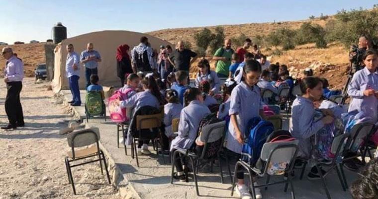 هدم مدارس بالضفة