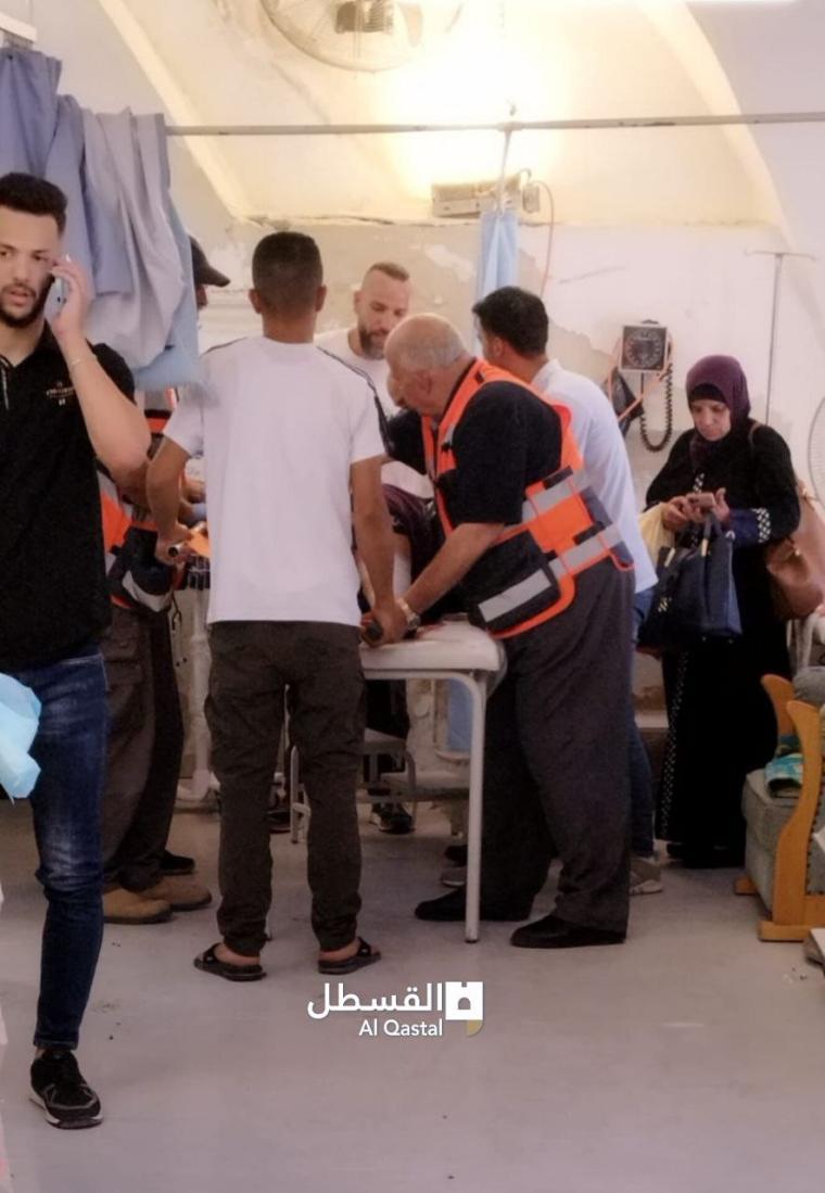 إصابات في اعتداء الاحتلال على المصلين بالاقصى