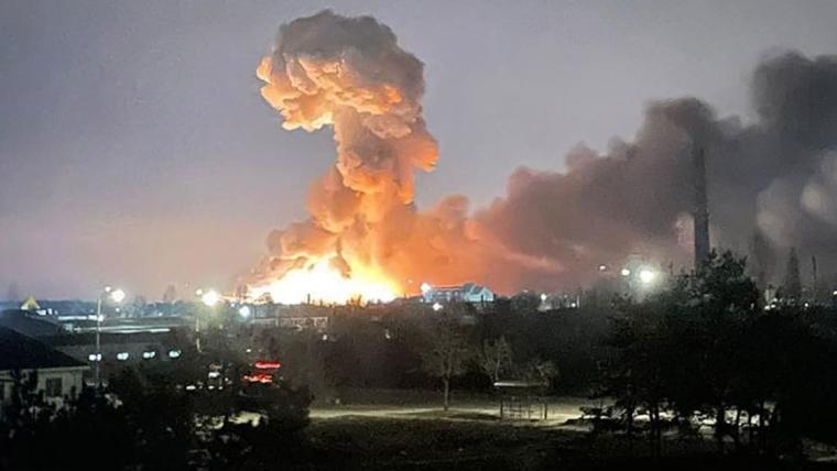 انفجارات في كييف