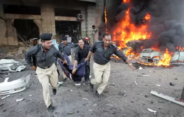 انفجار في باكستان- أرشيفية