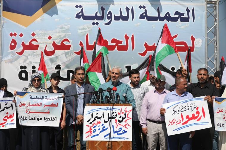 سلامة معروف لانطلاق حملة افتحوا موانئ غزة
