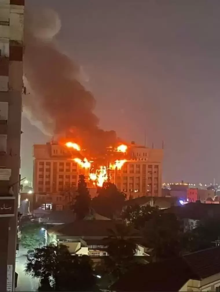 فيديو لحظة اندلاع حريق الإسماعيلية.. سبب حريق الاسماعيلية المصرية فيديو وصور