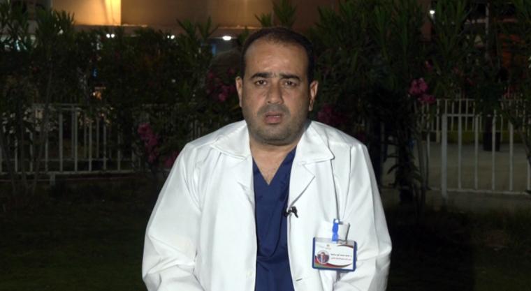 مدير مستشفى الشفاء محمد ابو سلمية