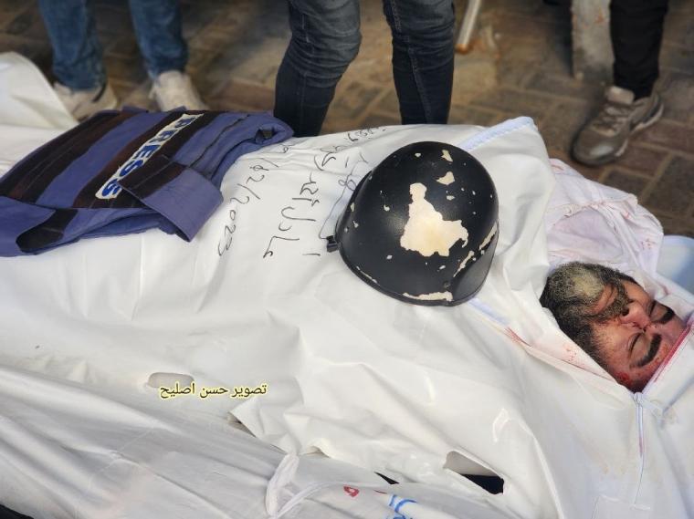 استشهاد الصحفي عادل زعرب