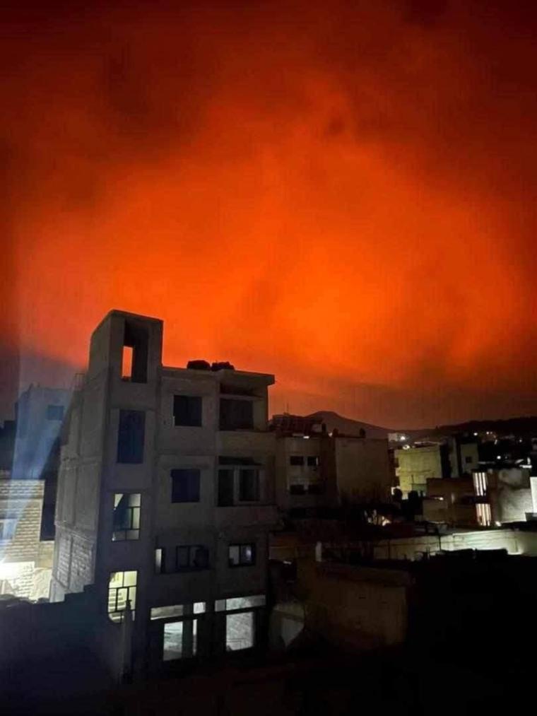 عدوان إسرائيلي على شمال سوريا