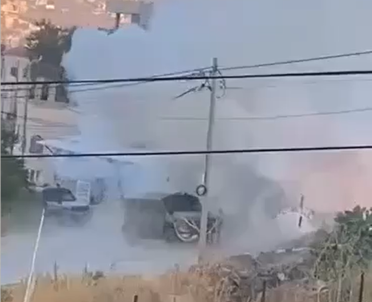تفجير دبابة "اسرائيلية"