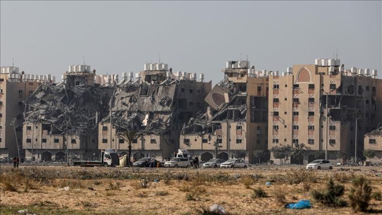 أبراج مدينة حمد المدمرة