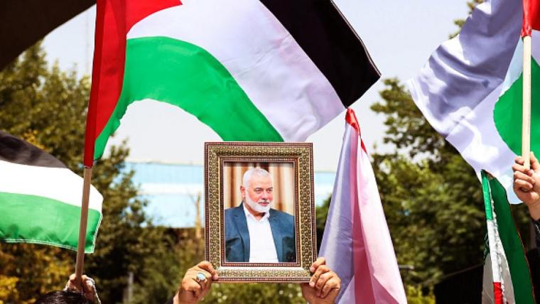 صورة الشهيد اسماعيل هنية