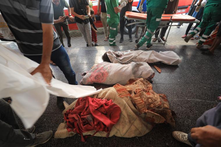 شهداء بمجزرة إسرائيلي في غزة