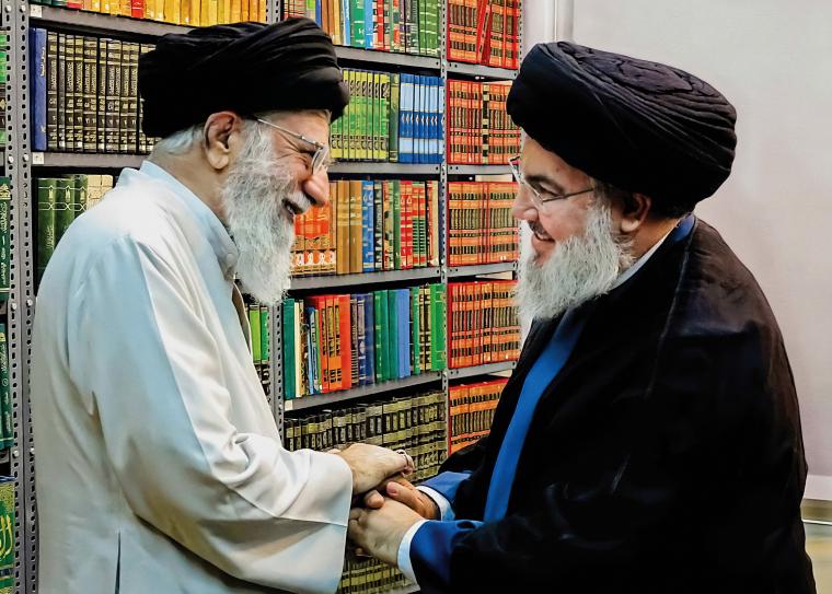 نصر الله والخامنئي