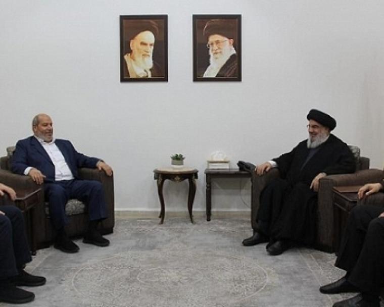 حسن نصر الله وخليل الحية
