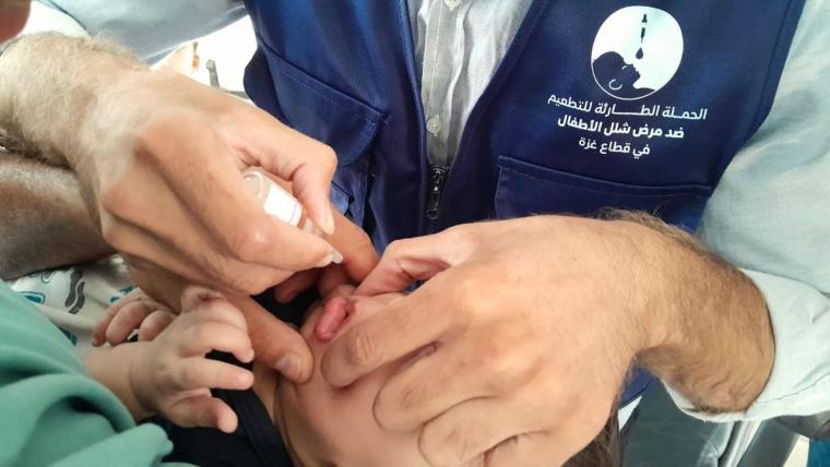 حملة تطعيم شلل الاطفال