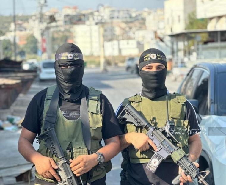 مجاهدين من كتيبة طولكرم