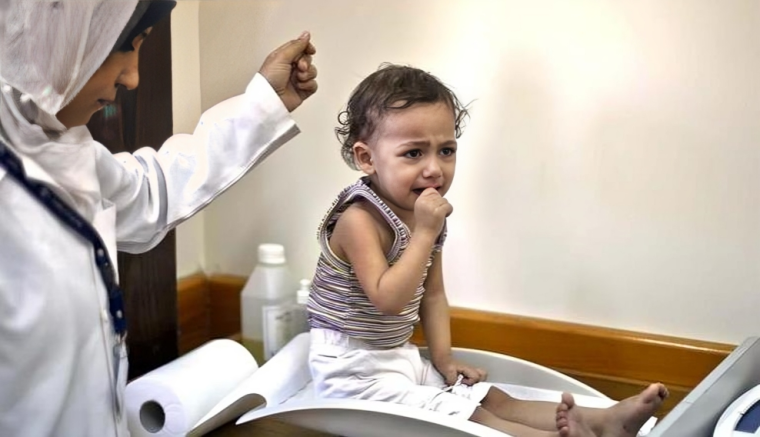 الأطفال الجرحى بغزة