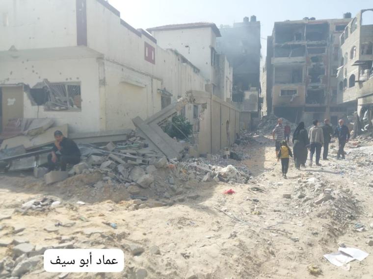 صور من الدمار الهائل لمستشفى كمال عدوان شمال غزة