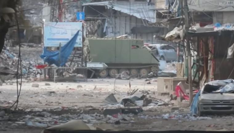اقتحام روبوت "إسرائيلي" مفخخ في جباليا