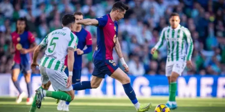 برشلونة وريال بيتيس في الليغا