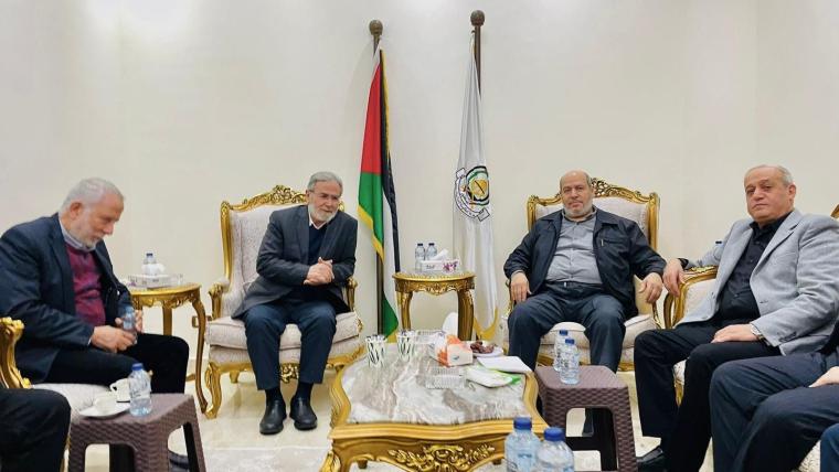 اجتماع بين وفود الجهاد الاسلامي وحماس والجبهة الشعبية في مصر