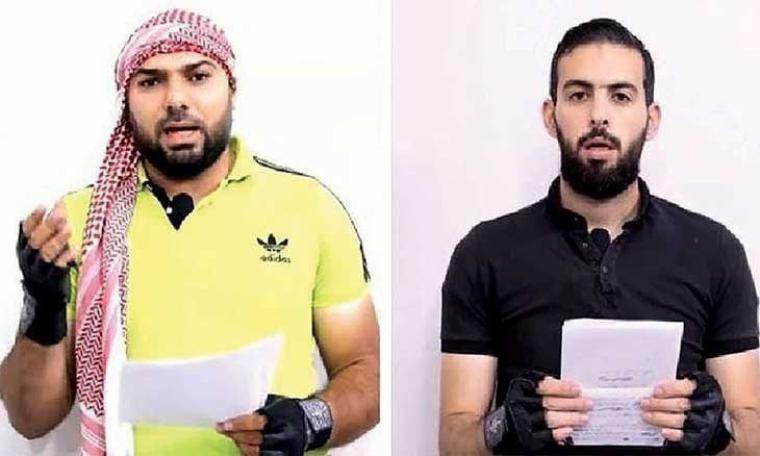 منفذا عملية البحر الميت الشهيدان حسام أبو غزالة وعامر قواس