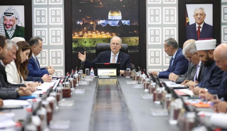 اجتماع مجلس الوزراء الفلسطيني اليوم