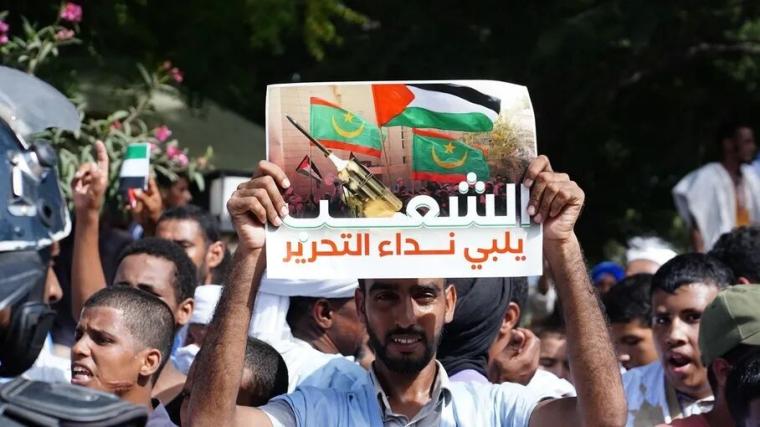 مسيرات في موريتانيا دعما لغزة
