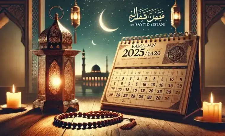 إمساكية رمضان في العراق 2025 السيد السيستاني 1446