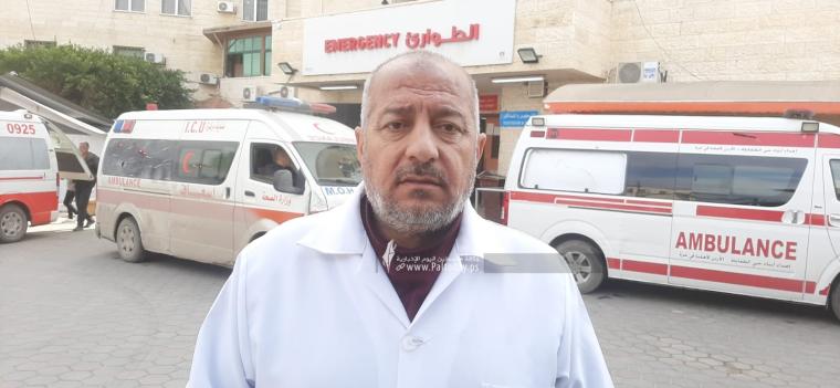 د. خليل الدقران المتحدث باسم مستشفى شهداء الأقصى.jfif