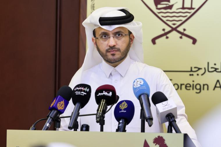 ماجد الأنصاري المتحدث باسم الخارجية القطرية