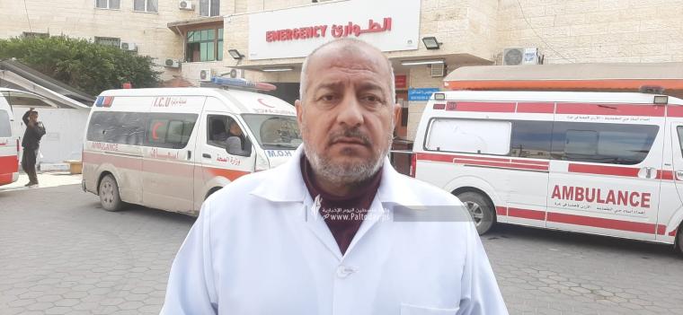 د. خليل الدقران المتحدث باسم مستشفى شهداء الأقصى2.jfif