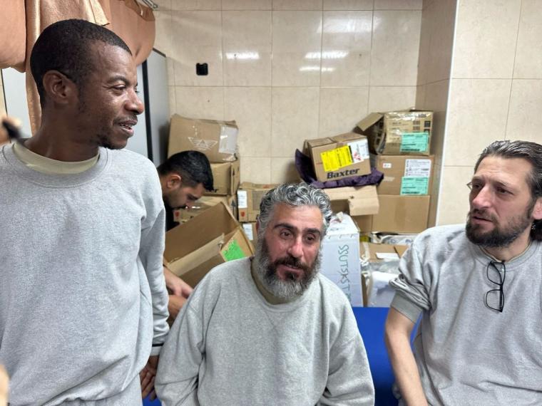أسرى من غزة مفرج عنهم