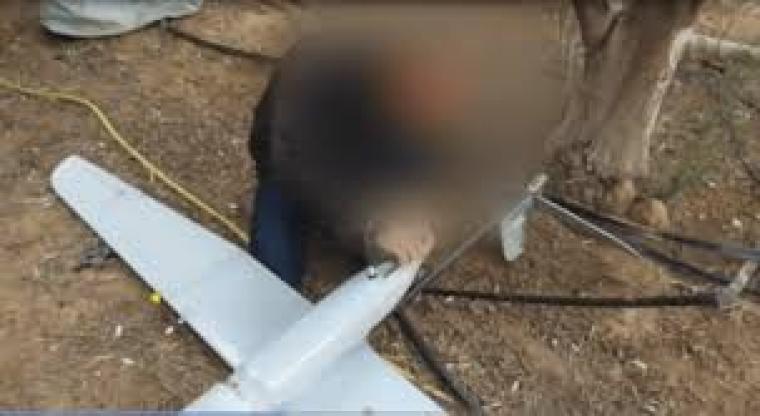 سرايا القدس تسيطر على مسيرة إسرائيلية..jpeg