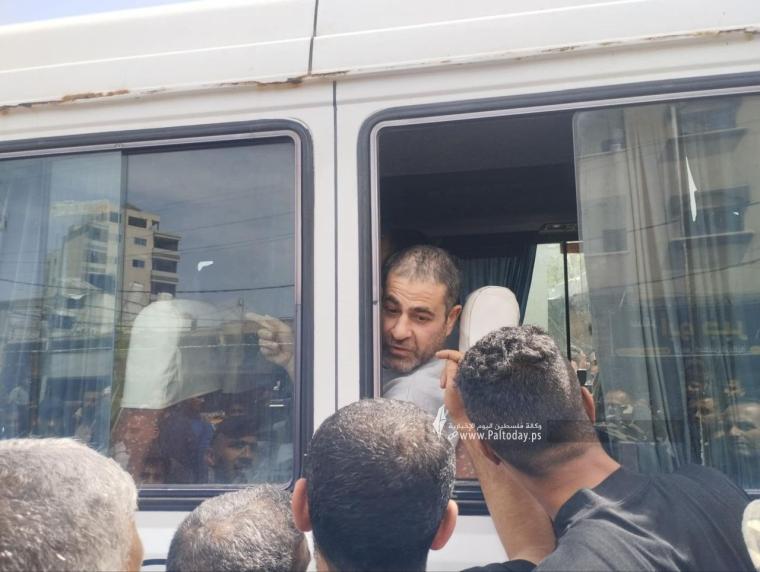 اسرى محررون في  غزة