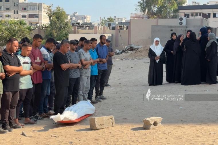 صلاة جنازة بغزة