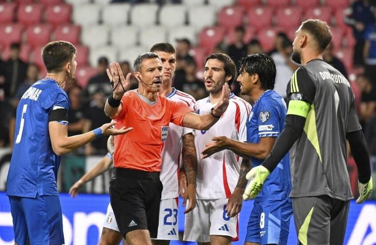 مباراة ايطاليا وإسرائيل- ارشيفية