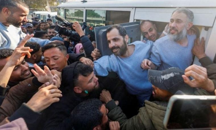 أسرى فلسطينيون محررون