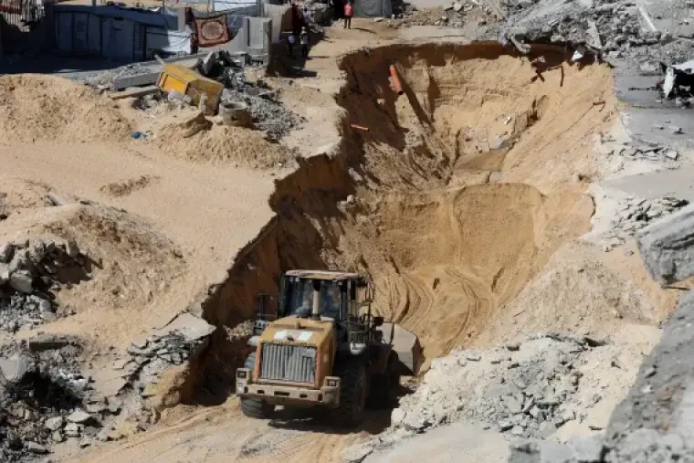 البحث عن رفات لجثث إسرائيليين في غزة (أرشيفية)