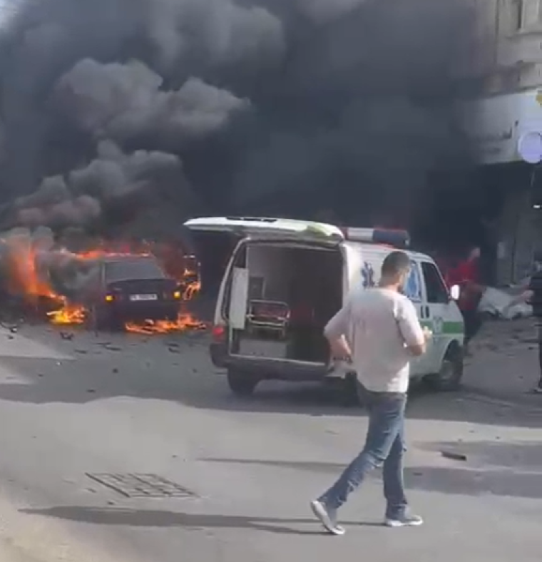 استهداف مركبة في لبنان