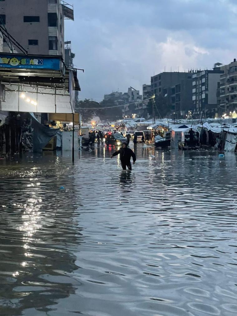 أمطار غزة