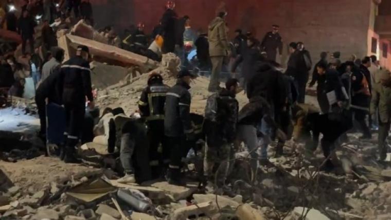 انهيار مبنيين في المغرب أدى إلى وقوع قتلى وإصابات