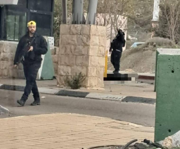 إطلاق نار على شاب بزعم تنفيذ عملية طعن بالقدس