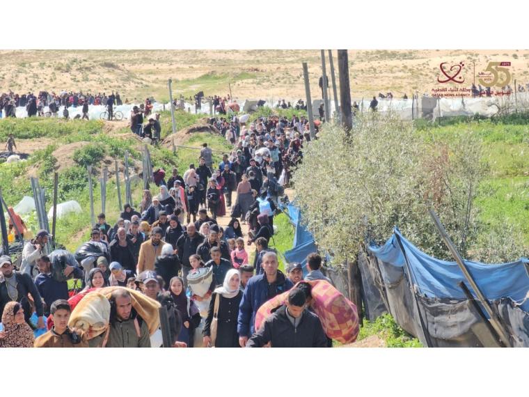 نزوح  في الضفة