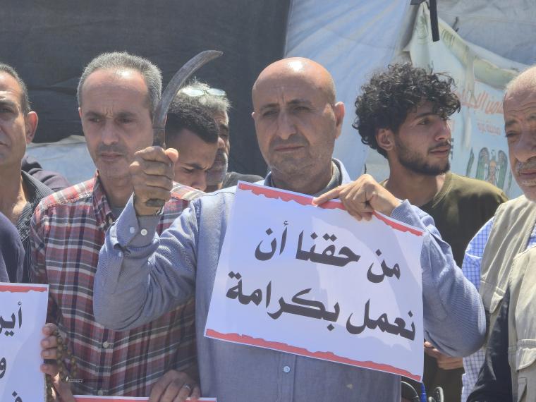عمال غزة