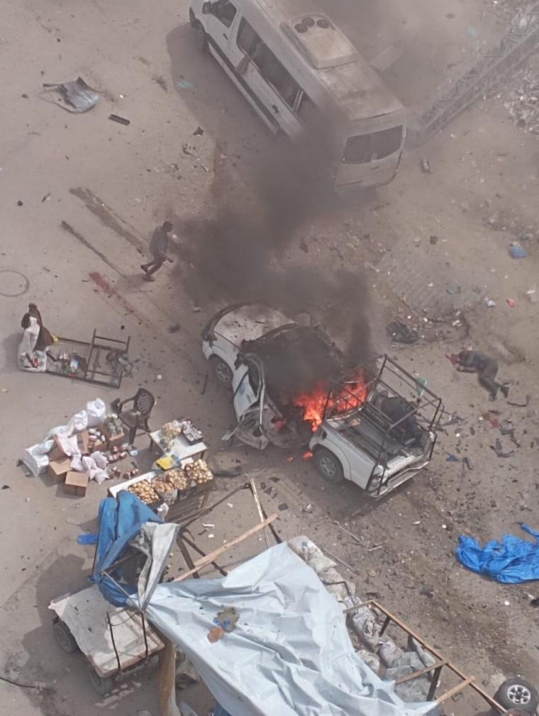 استهداف نقطة شرطة