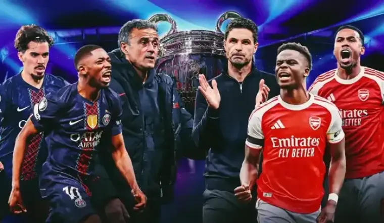بث مباشر مشاهدة مباراة باريس سان جيرمان ضد أرسنال في دوري أبطال أوروبا الآن بدون تقطيع HD