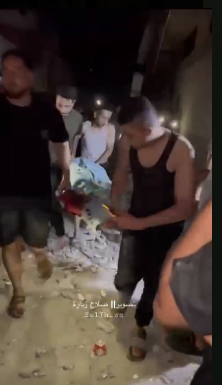 استشهداف شقة في شارع الثلاثيني.PNG