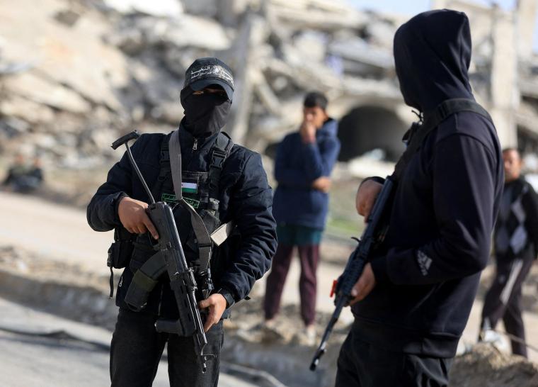 مقاومون فلسطينيون