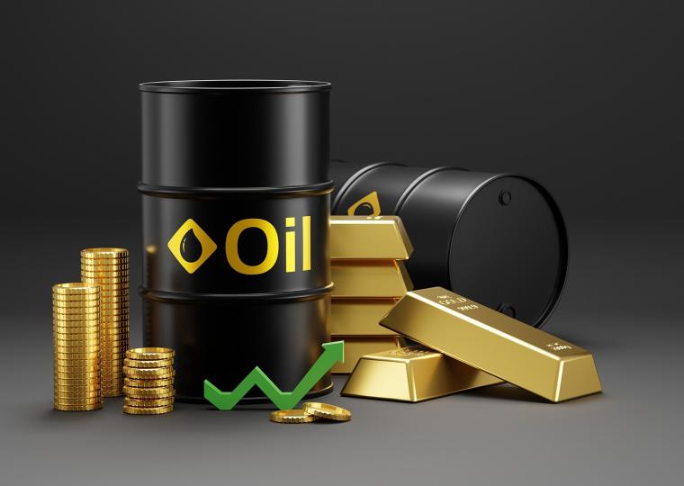 اسعار الذهب والنفط